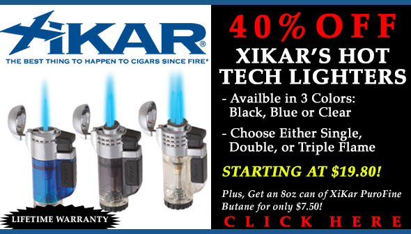 XiKar Tech Lighter Promo - 40% Off