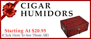 Cigar Humidors - Starting @ $20.95!