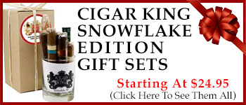 Cigar King Snowflake Gift Sets - Starting At $24.95!